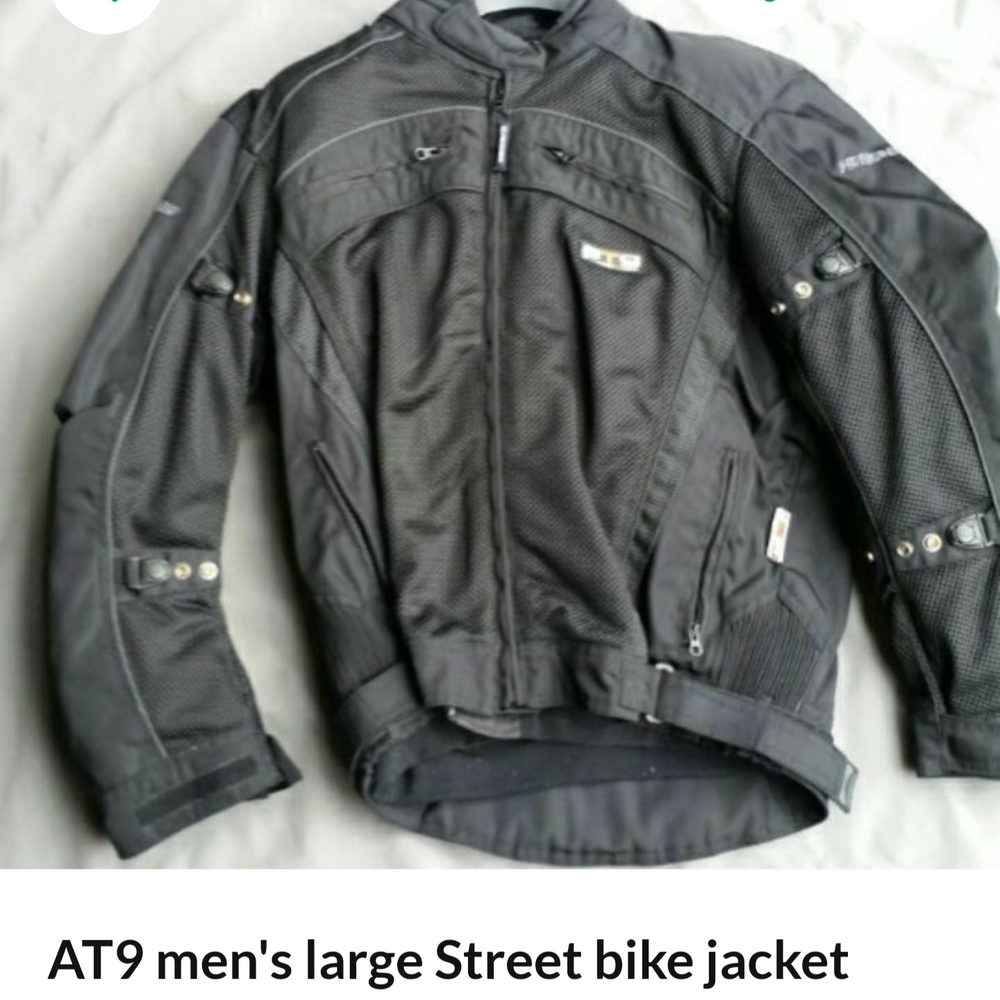 Black Performance Jacket With Padding And Ventila… - image 2